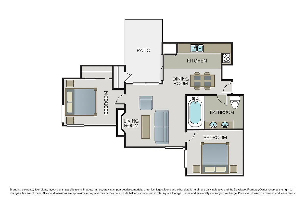 Floor plan Plan 2A