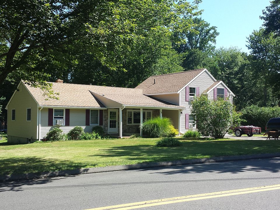 Front left of the house