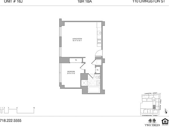 2nd image of 110 Livingston St APT 16J