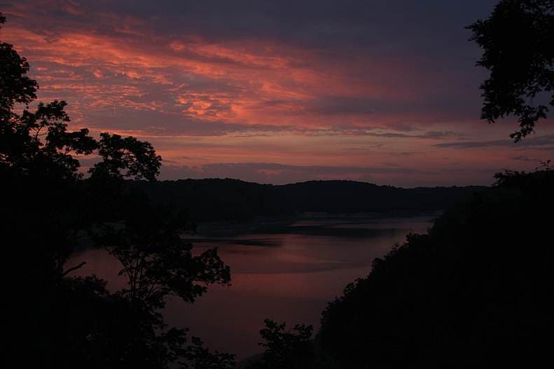Caney Creek From Back Deck