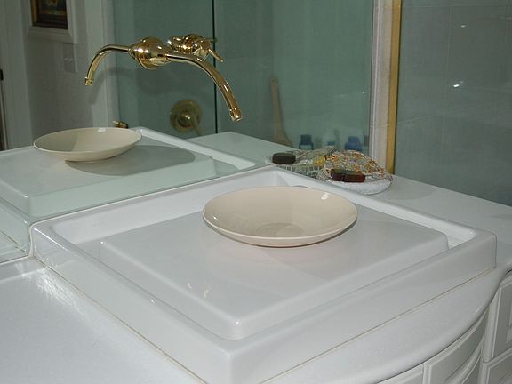 Marble Bath with Kohler Fixtures
