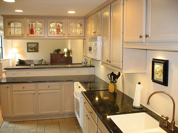 Gourmet Kitchen Features Granite Counters