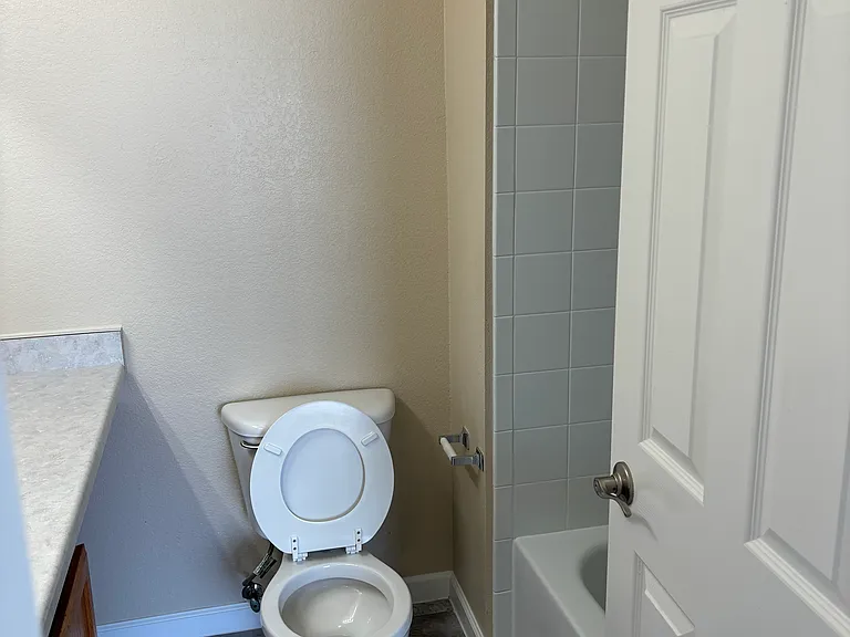 Bathroom attached to second bedroom