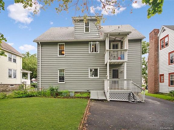 Exterior picture of the back of 1067 Hillside Ave in Stratford.