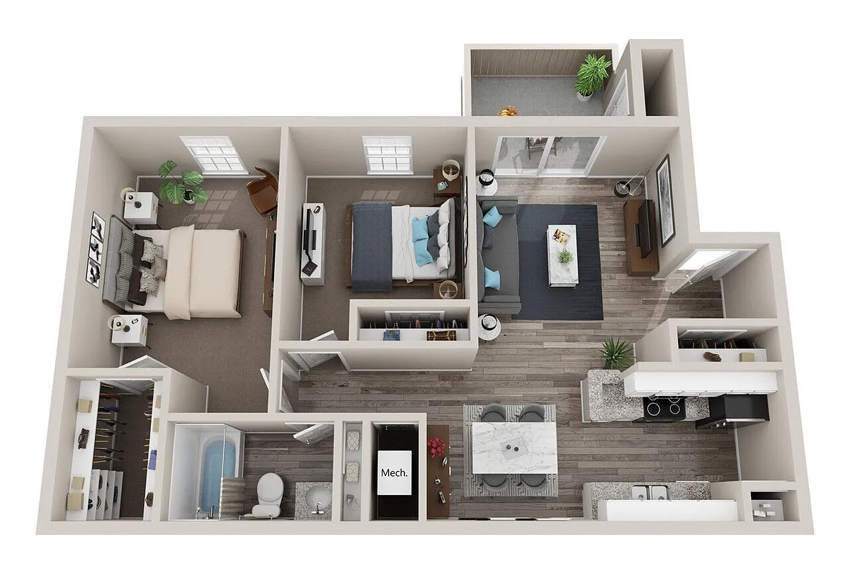 Floor plan B1