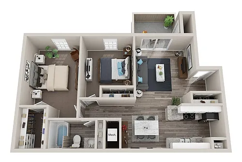 Floor plan B1