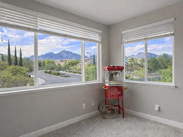 Spectacular mountain views from secondary living/play room