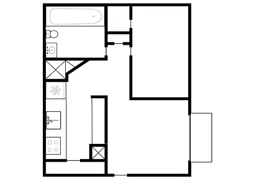 Floor plan A6S South