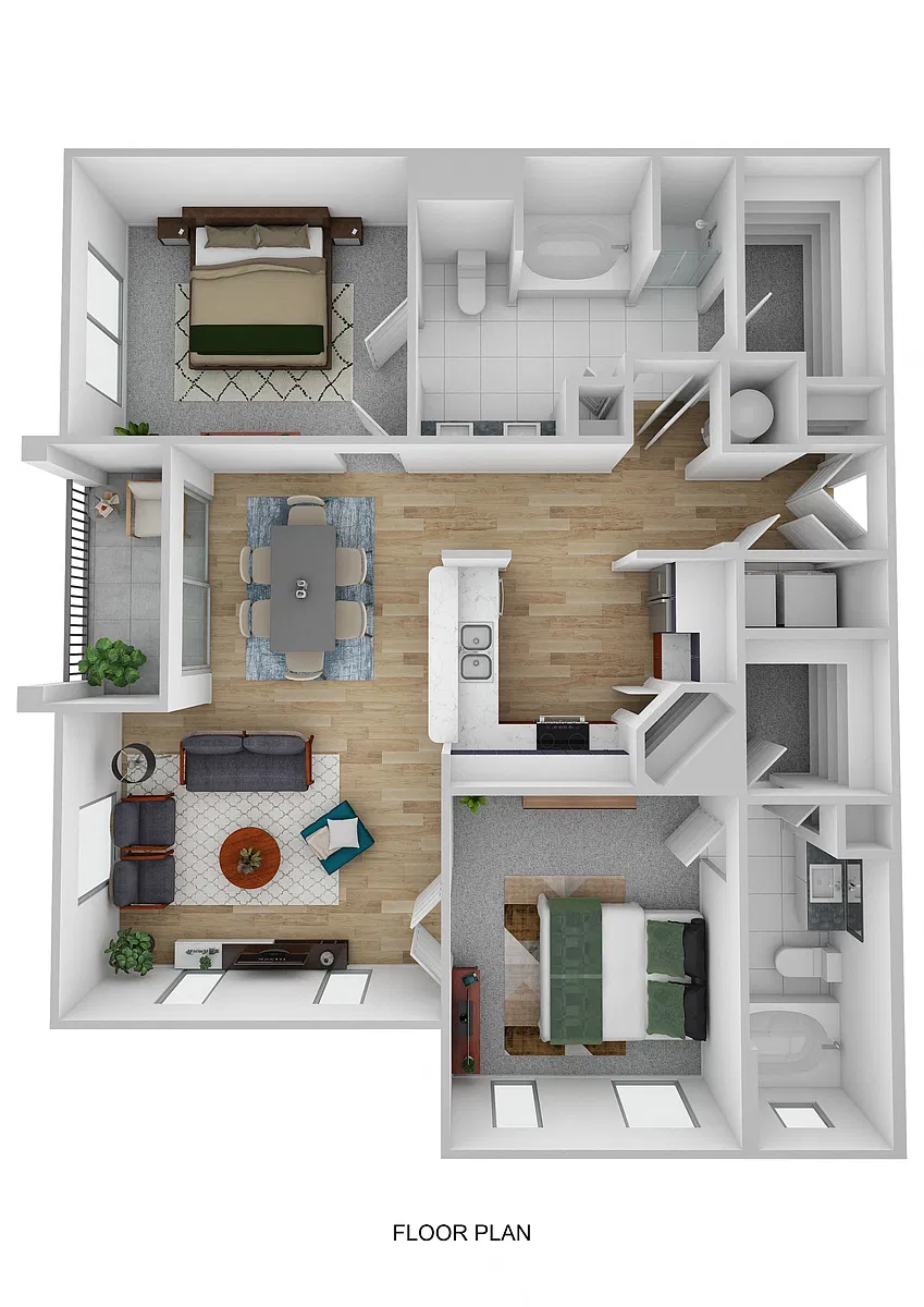 Floor plan B2