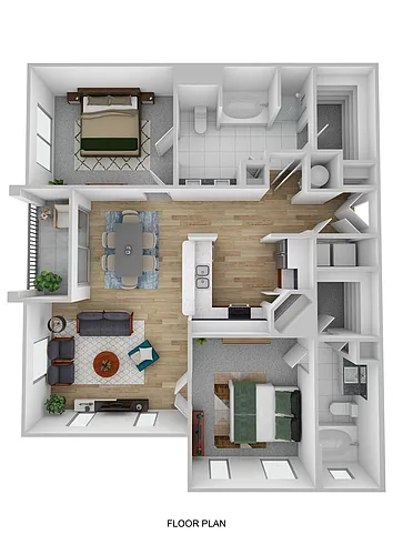 Floor plan B2