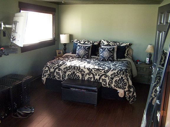  Remodeled master bedroom.