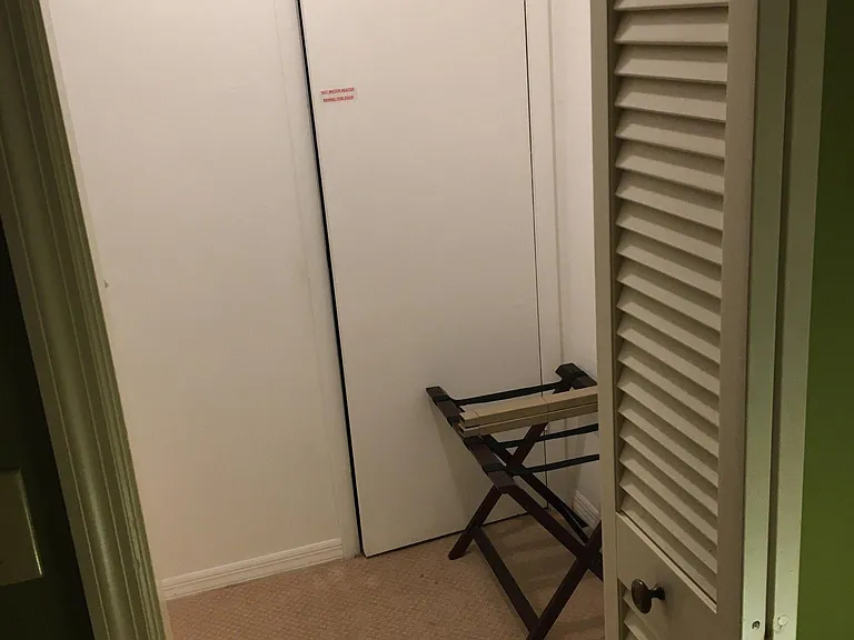 Walk-in closet off Large bedroom