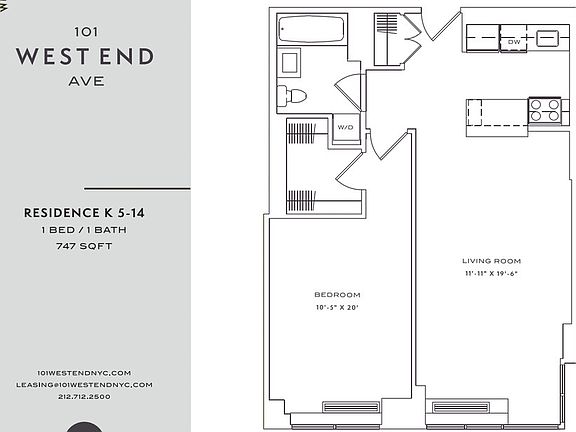 2nd image of 101 W End Ave APT 6K
