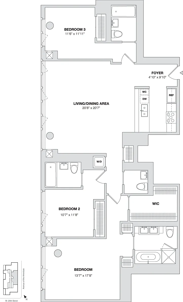 Floor plan Penthouse D