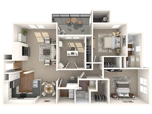 Floor plan Union