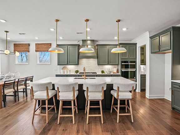Spacious Kitchen with an Island