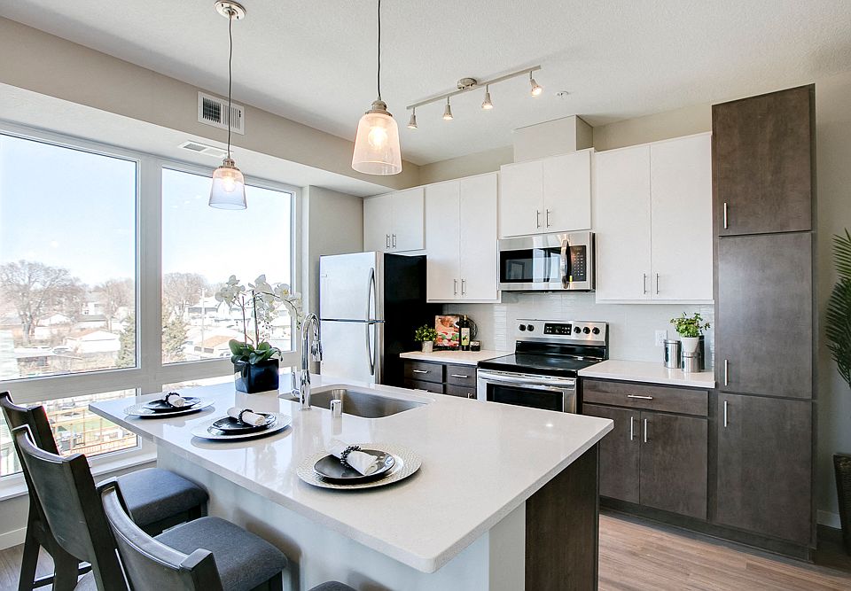 Our modern kitchens are stylish and functional.