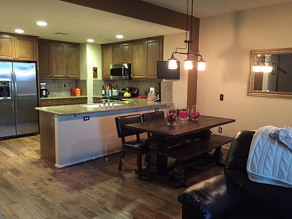 Downstairs Kitchen and Dining Area