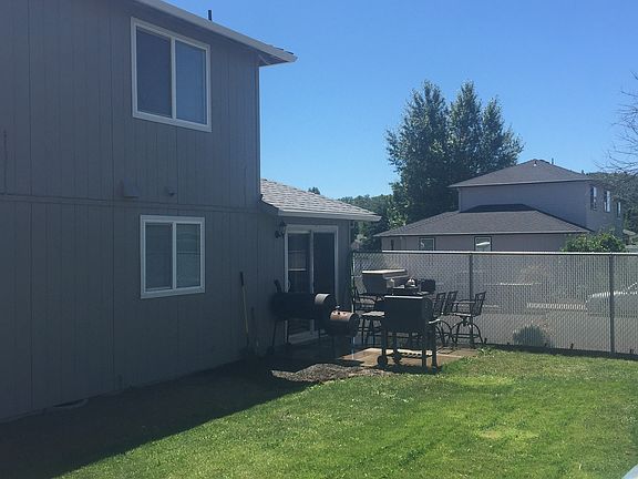 Backyard from back corner