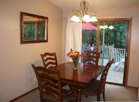 Informal Dining Area that walk out to a nice big deck.