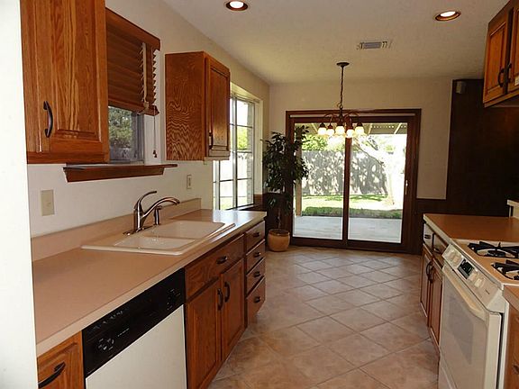 Easy access from the kitchen to the back patio.
