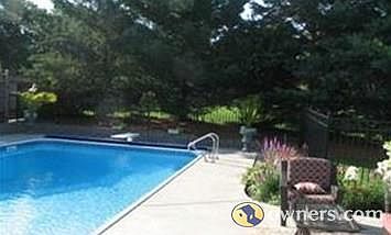 saltwater pool w/automatic cover