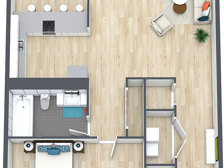WWC Floor Plans - 3D - A1 - Image WWC Floor Plans - 3D - A1 - Image