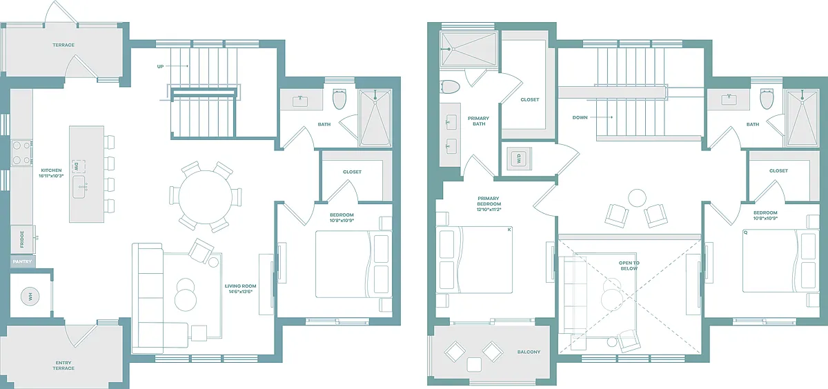 Floor plan D1