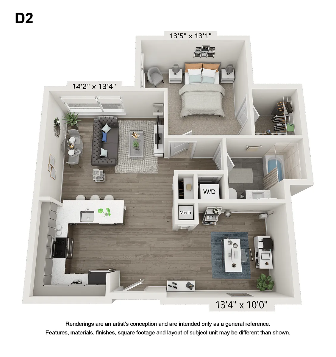 Floor plan AF-D2