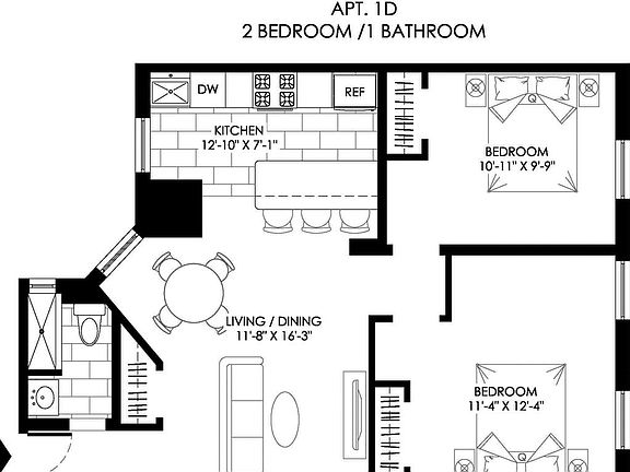 2nd image of 11-15 W 123rd St #1D