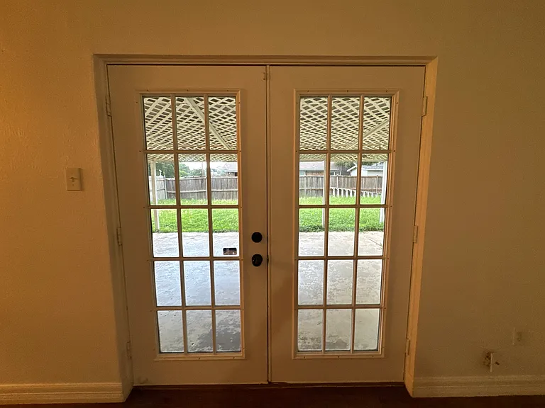 Back door