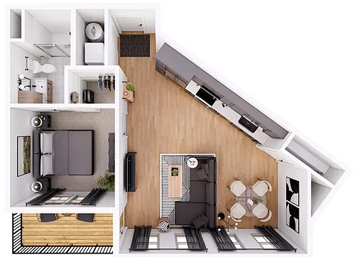 Floor plan The Sage-1I