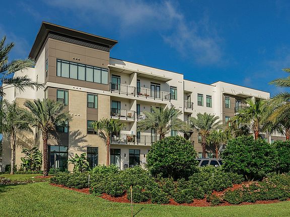Exterior image of the community, this community is a mid-rise.