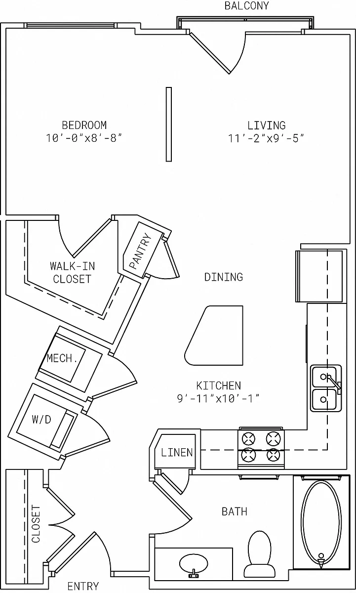Floor plan 1-S1