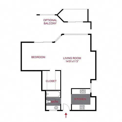 Floor plan Antero