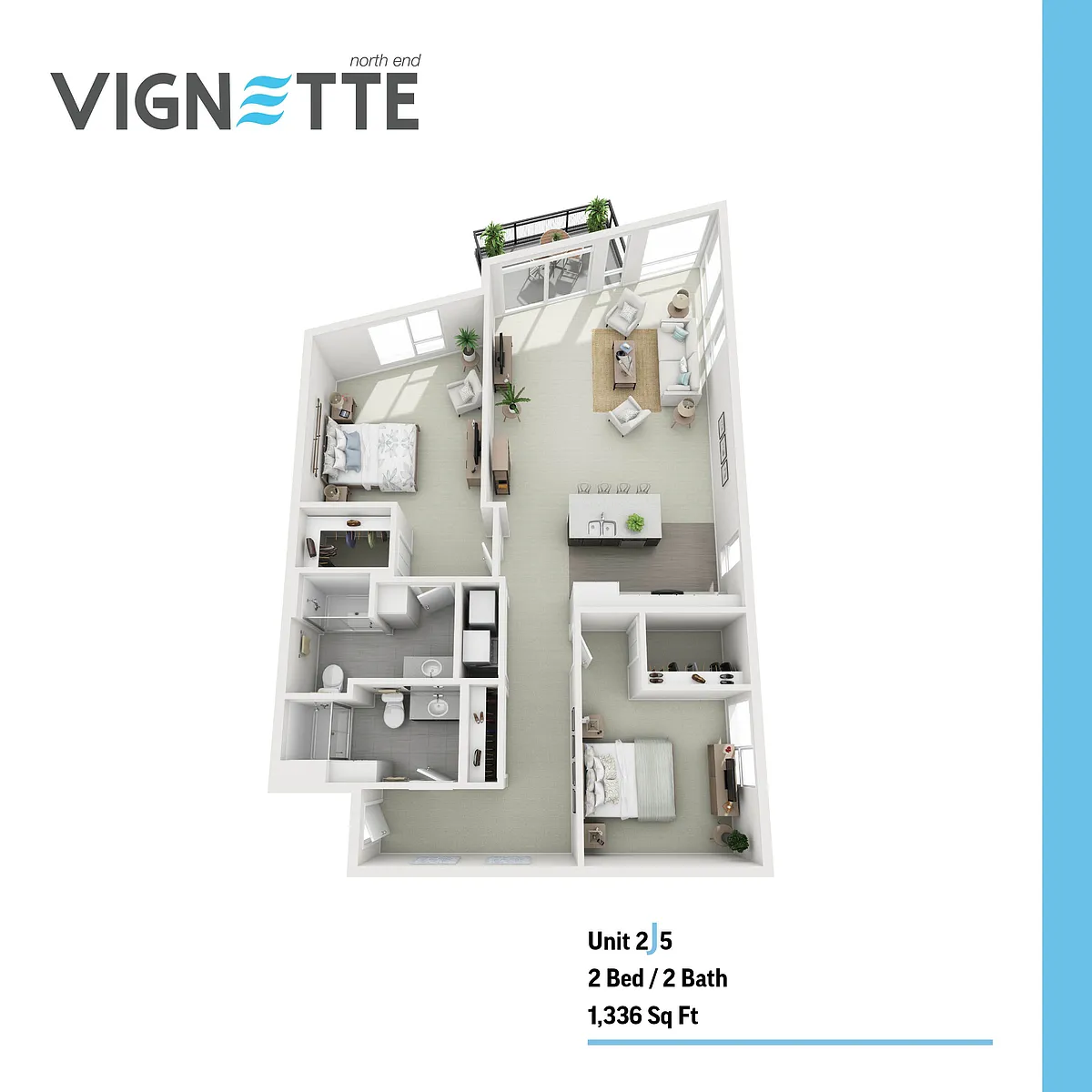 Floor plan 2J5