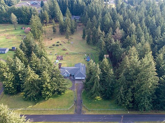 Great aerial shot of the property 