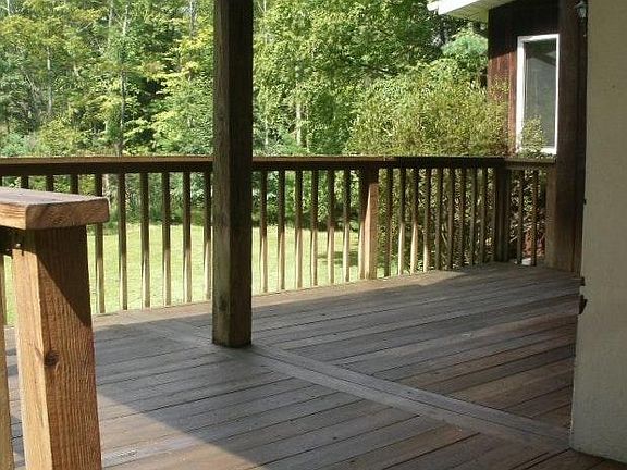 Deck view from front entry.