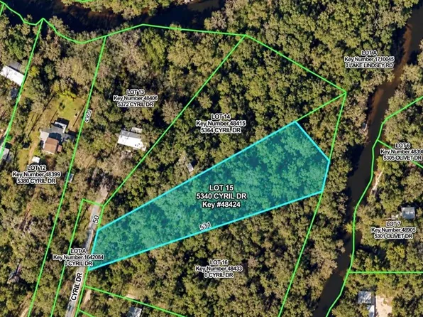 5340 CYRIL DRIVE LOT 15, DADE CITY, FL 33523