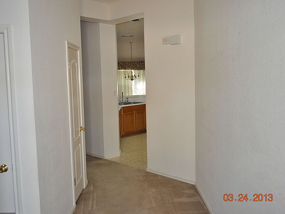 Entry view to kitchen