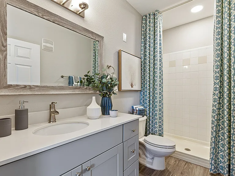Bathroom With Quartz Countertops