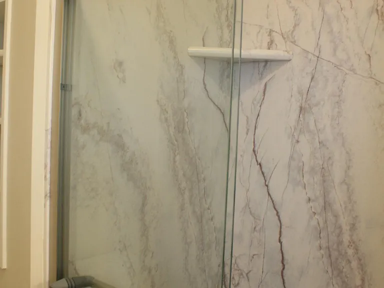 Beautiful new master shower