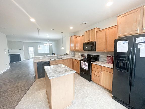 Open Floor Plan, with Spacious Kitchen