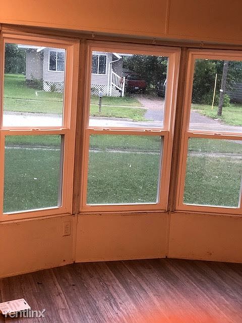 In kitchen looking out