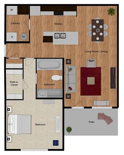 Floor plan The Bradley
