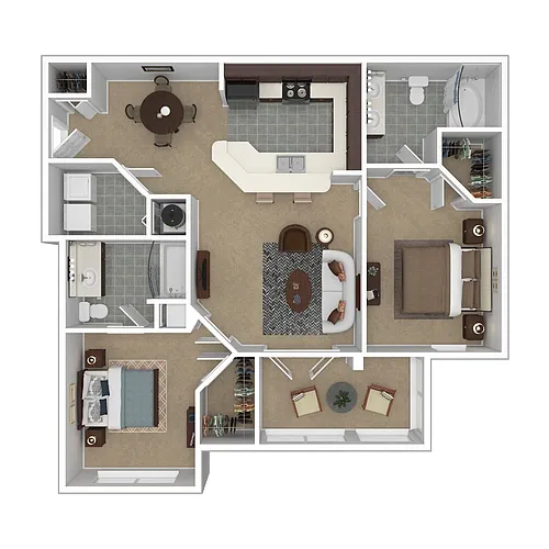 Floor plan The South Hampton