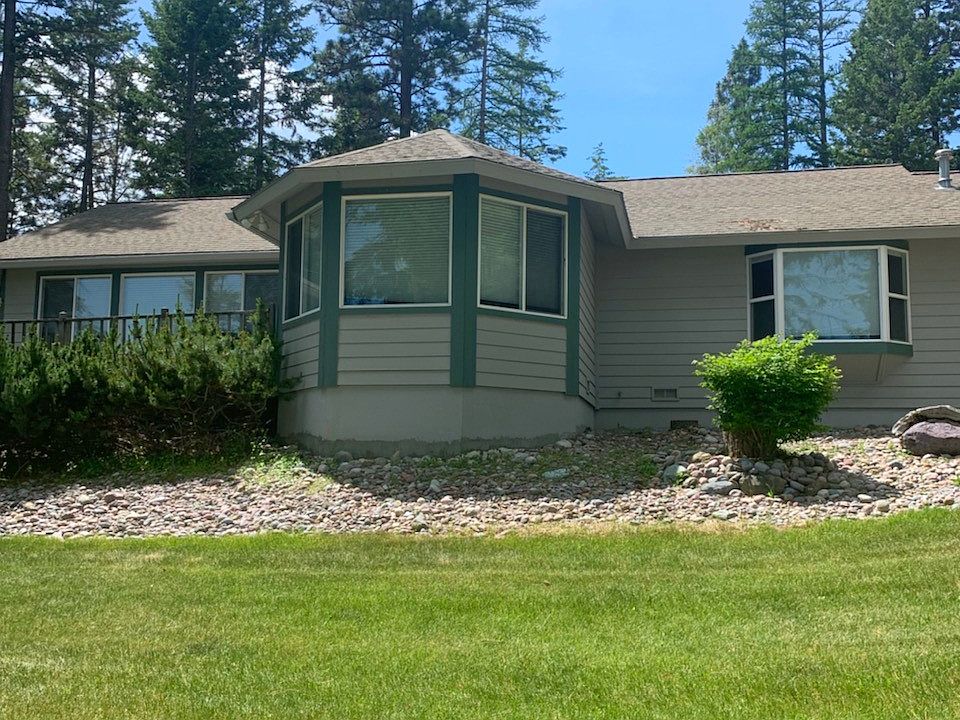 East face of house 