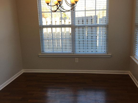 light filled dining area