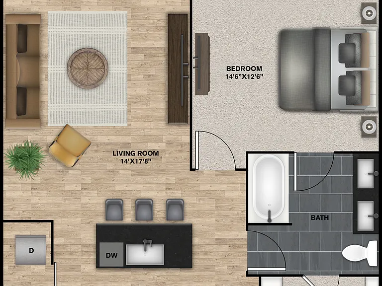 A3 floor plan Tacara at Crosswinds