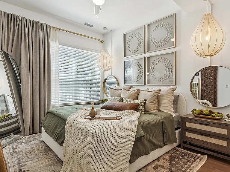 Serene bedrooms designed for comfort
